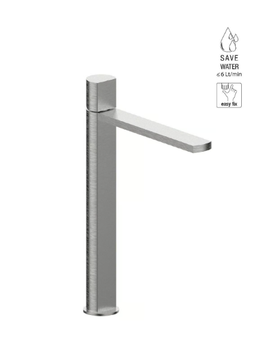 BORGIA 89065B - High single handle stainless steel washbasin mixer by Rubinetterie Frattini - view 3